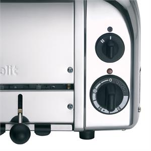 Dualit Classic Vario 2 Slot Toaster: Polished Stainless Steel
